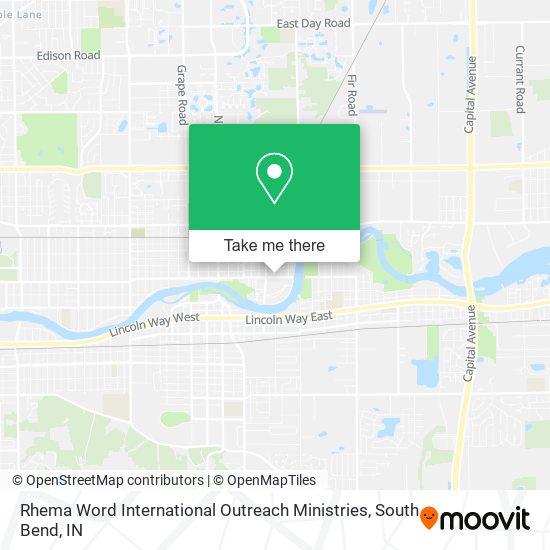 Rhema Word International Outreach Ministries map