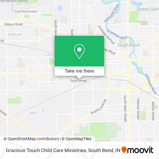 Gracious Touch Child Care Ministries map