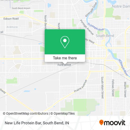 New Life Protein Bar map