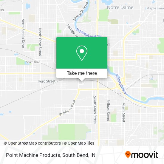 Point Machine Products map