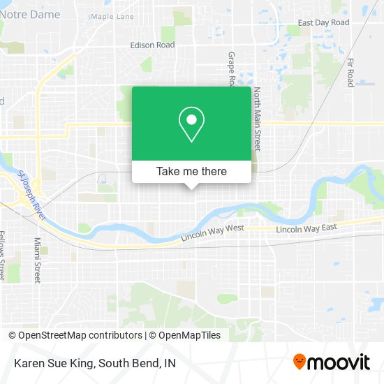Mapa de Karen Sue King