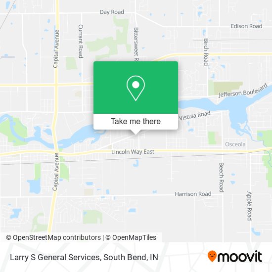 Mapa de Larry S General Services