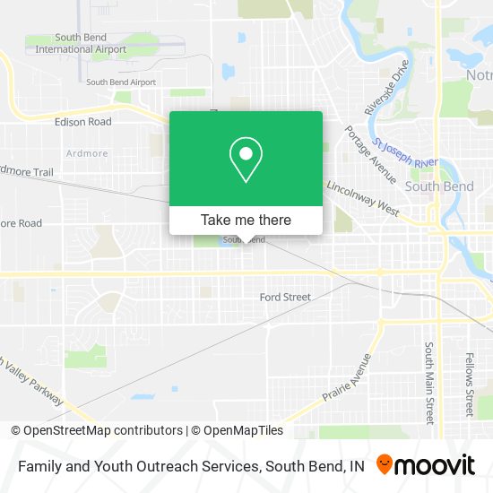 Family and Youth Outreach Services map