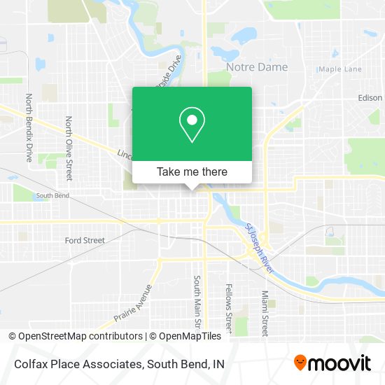 Mapa de Colfax Place Associates