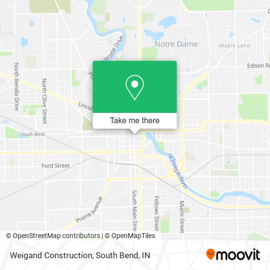 Weigand Construction map