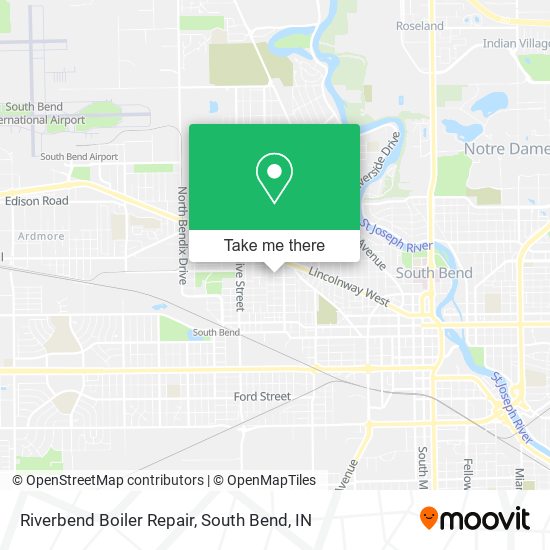 Mapa de Riverbend Boiler Repair