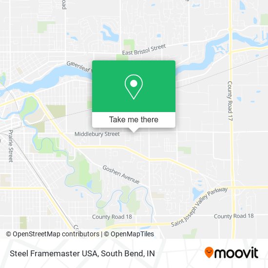 Mapa de Steel Framemaster USA