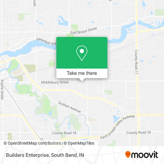 Builders Enterprise map