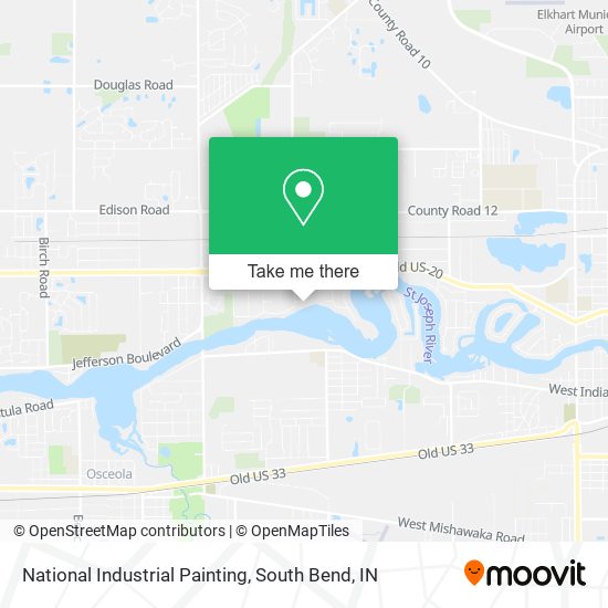 National Industrial Painting map