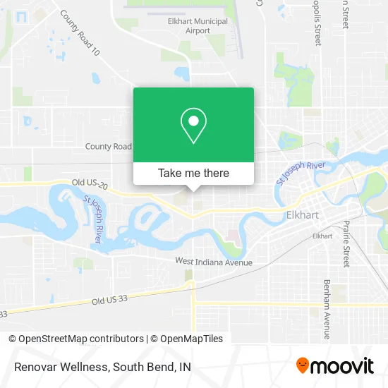 Renovar Wellness map