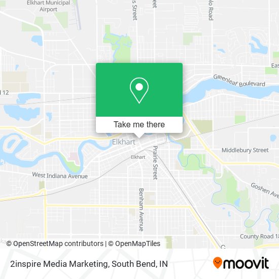 2inspire Media Marketing map