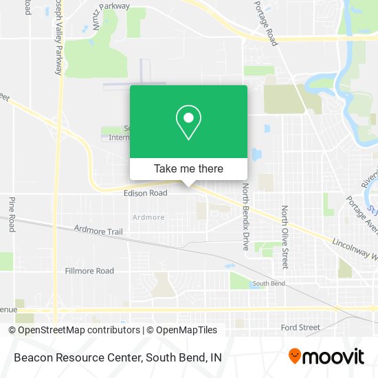 Beacon Resource Center map