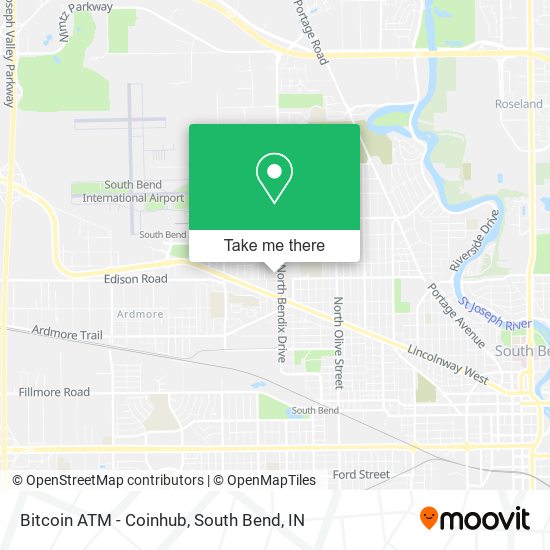 Bitcoin ATM - Coinhub map