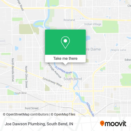 Mapa de Joe Dawson Plumbing