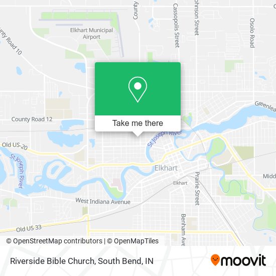 Riverside Bible Church map