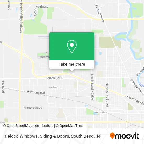 Mapa de Feldco Windows, Siding & Doors