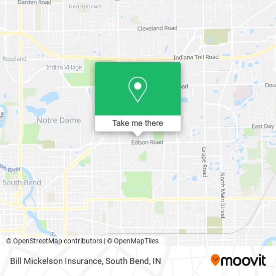 Mapa de Bill Mickelson Insurance