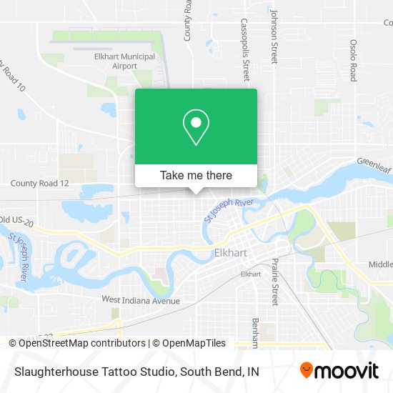 Mapa de Slaughterhouse Tattoo Studio