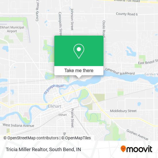 Tricia Miller Realtor map
