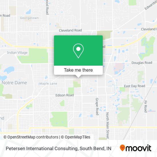 Petersen International Consulting map