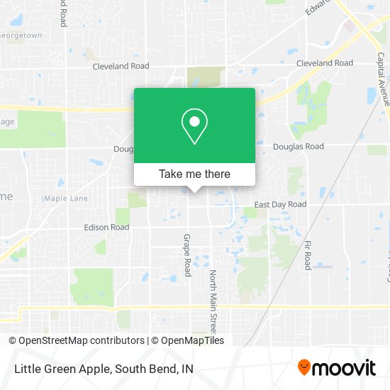 Little Green Apple map