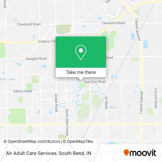 Alr Adult Care Services map