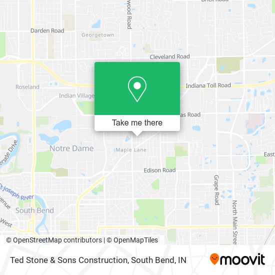 Mapa de Ted Stone & Sons Construction