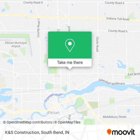 Mapa de K&S Construction