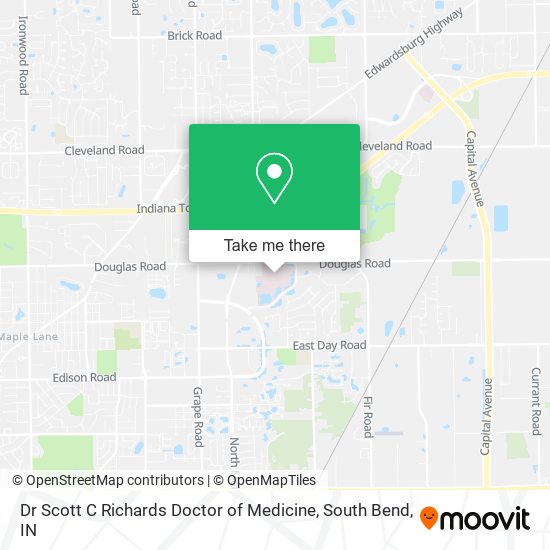 Dr Scott C Richards Doctor of Medicine map