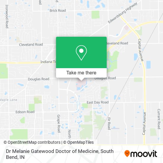 Dr Melanie Gatewood Doctor of Medicine map