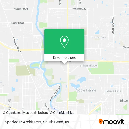 Sporleder Architects map