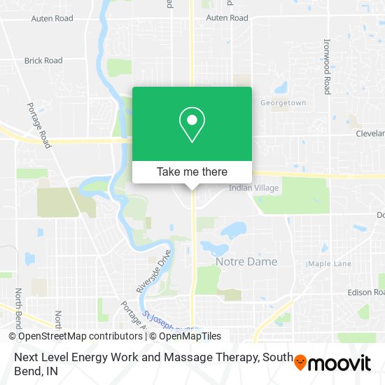 Next Level Energy Work and Massage Therapy map