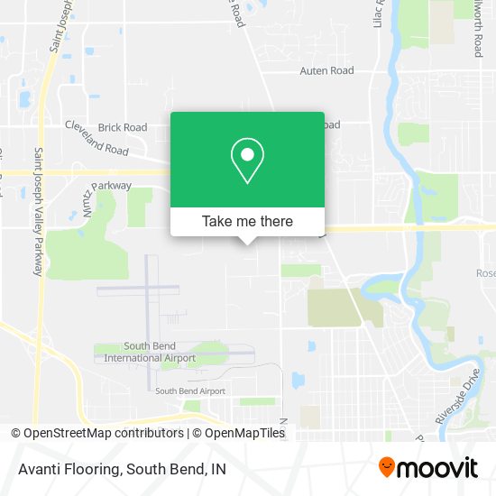 Mapa de Avanti Flooring