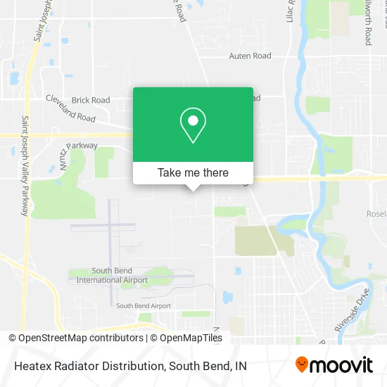 Heatex Radiator Distribution map