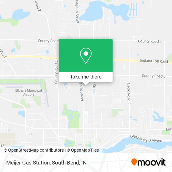 Meijer Gas Station map