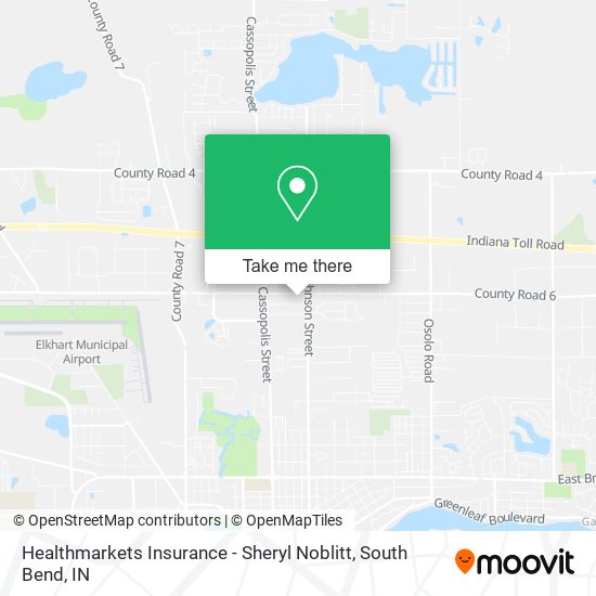 Mapa de Healthmarkets Insurance - Sheryl Noblitt