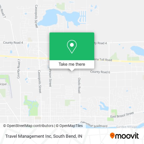 Mapa de Travel Management Inc