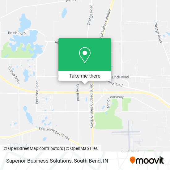 Superior Business Solutions map