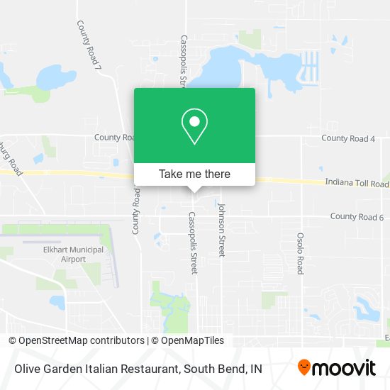 Olive Garden Italian Restaurant map