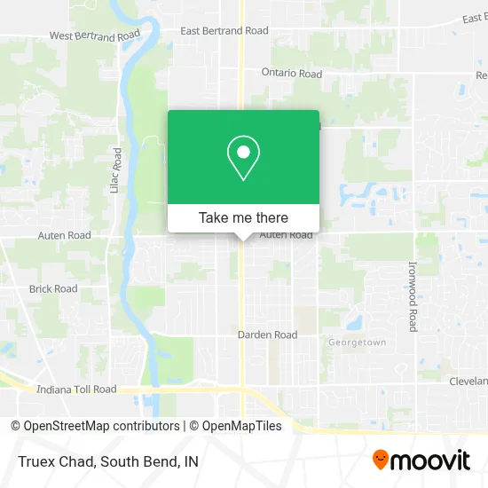 Truex Chad map