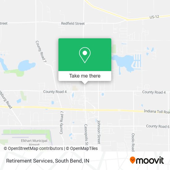 Retirement Services map