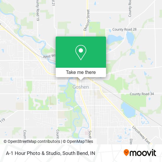 A-1 Hour Photo & Studio map