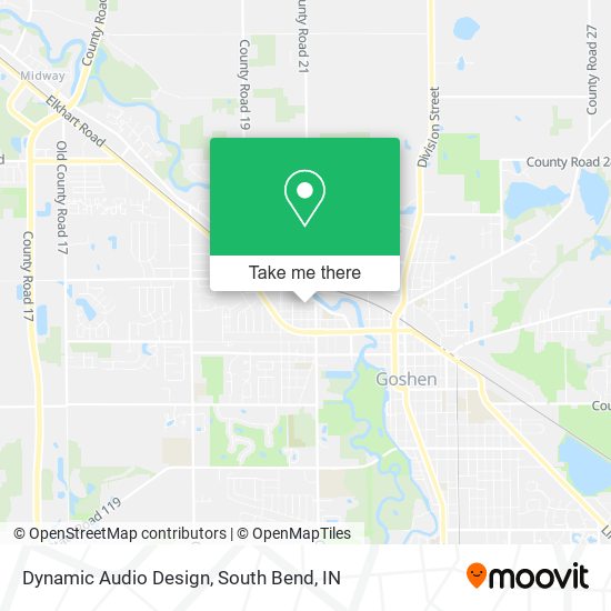 Dynamic Audio Design map