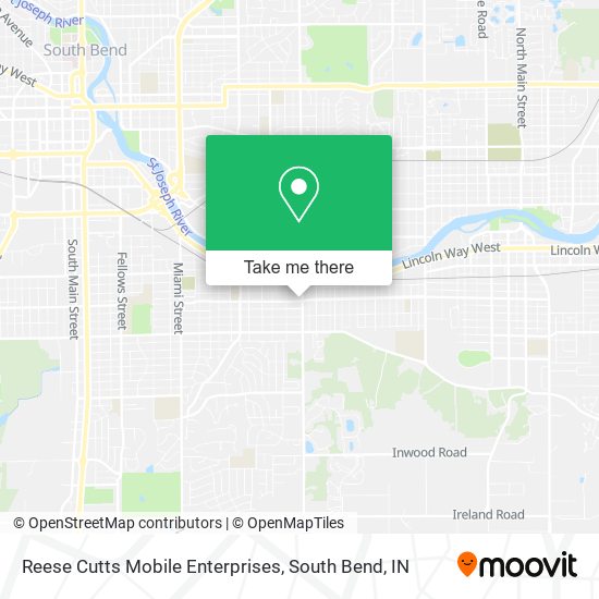 Mapa de Reese Cutts Mobile Enterprises