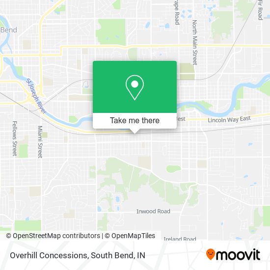 Overhill Concessions map