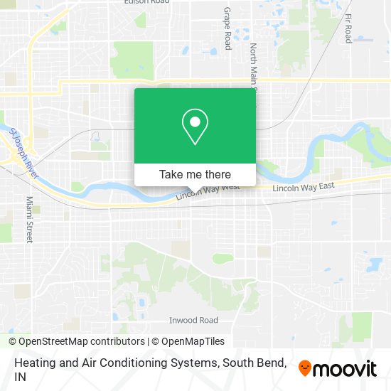 Heating and Air Conditioning Systems map