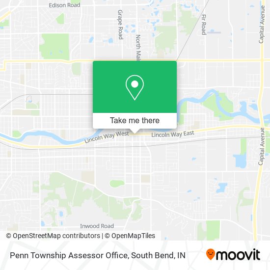 Penn Township Assessor Office map