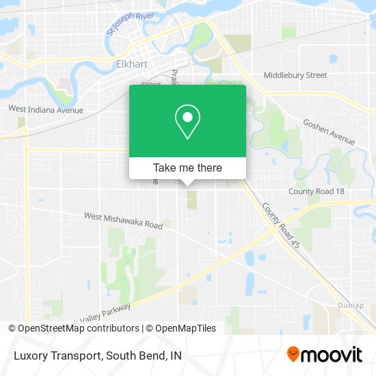 Luxory Transport map