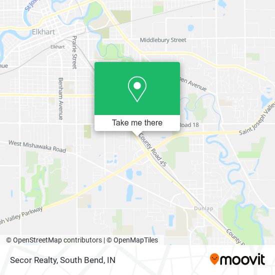 Mapa de Secor Realty