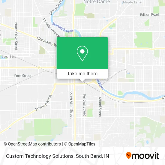 Custom Technology Solutions map